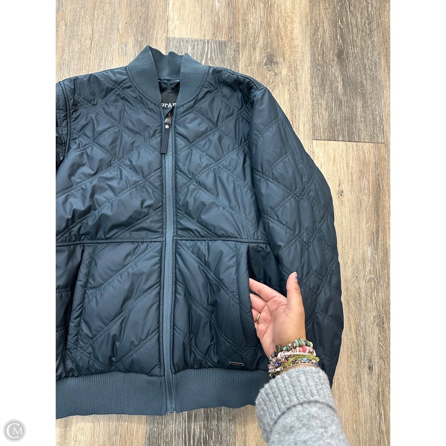 Jacket Puffer & Quilted By Prana In Blue, Size: S