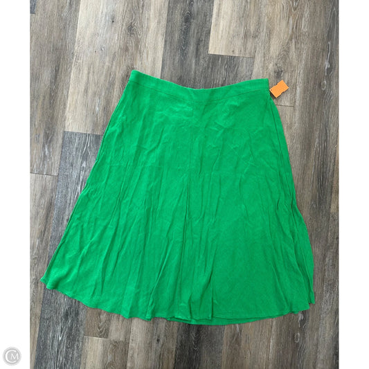 Skirt Midi By Arula In Green, Size: 2x