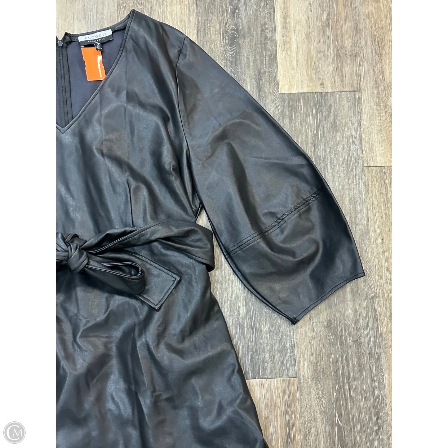 Dress Casual Short By Eloquii In Black, Size: 24