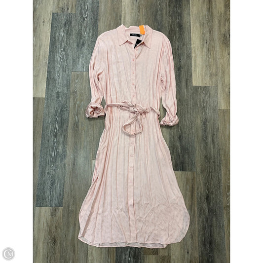 Dress Casual Maxi By Lauren By Ralph Lauren In Pink, Size: 18
