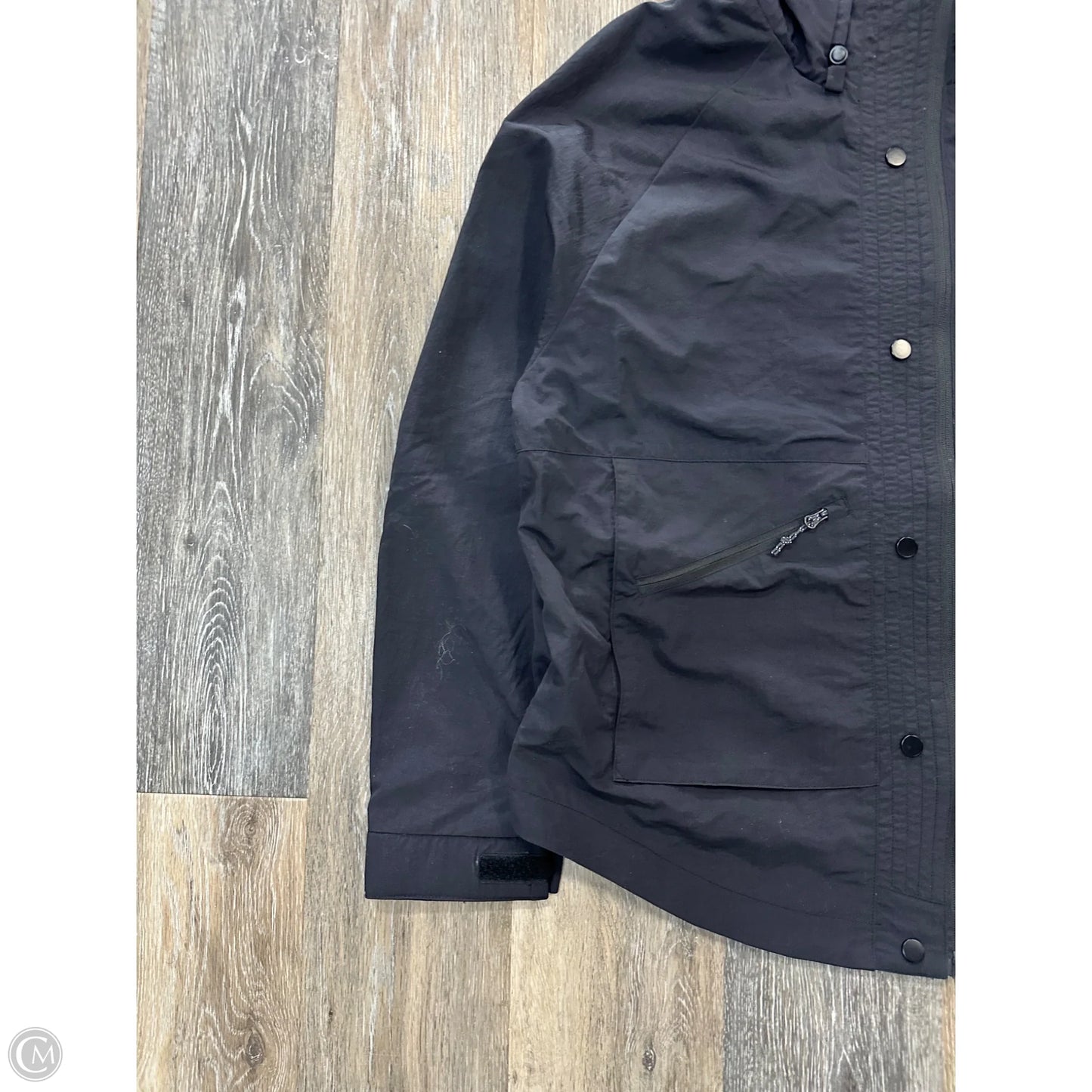 Jacket Windbreaker By Liv Outdoor In Black, Size: L