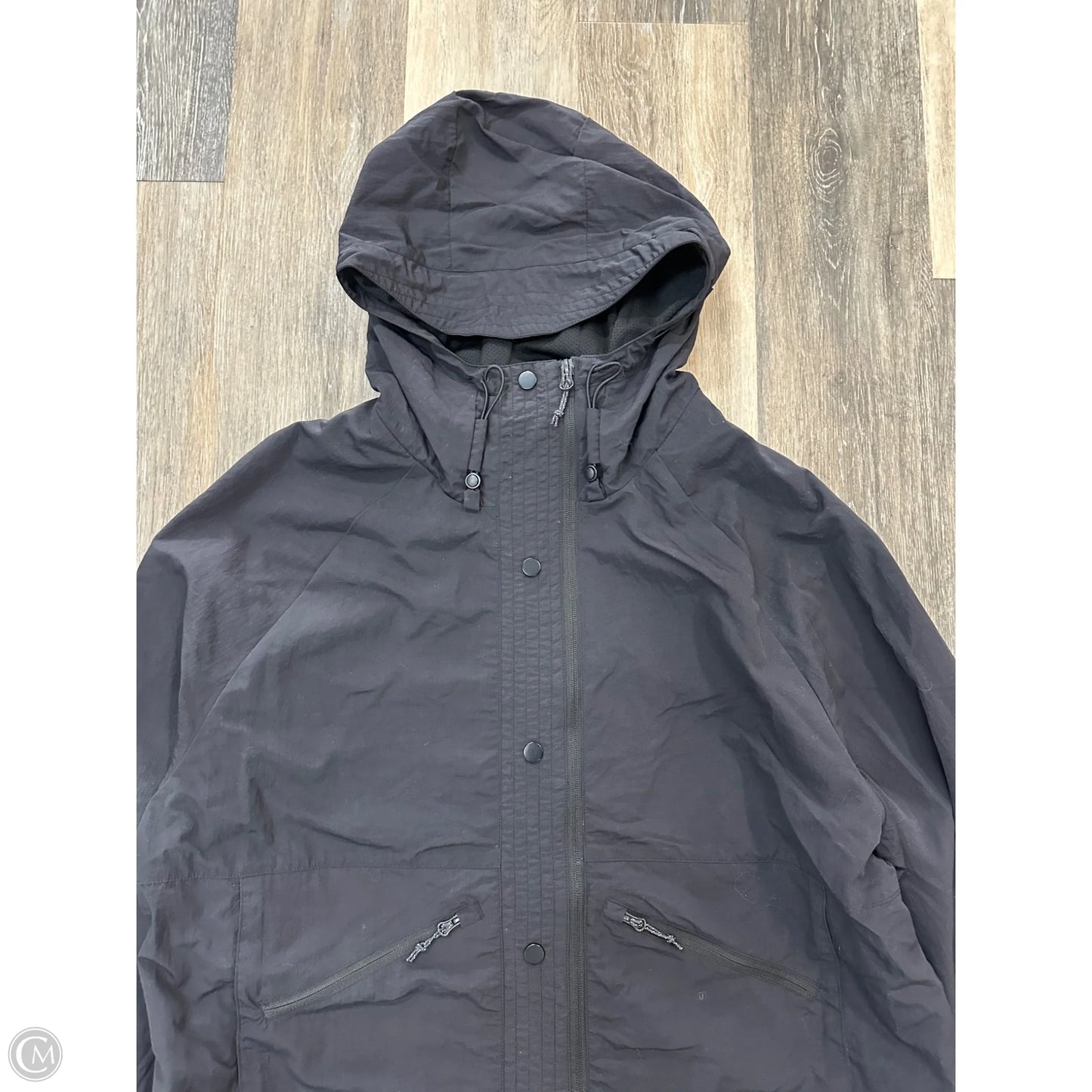 Jacket Windbreaker By Liv Outdoor In Black, Size: L