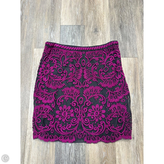 Skirt Midi By Baraschi In Purple, Size: 12