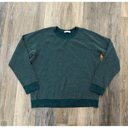 Top Long Sleeve By Marine Layer In Green, Size: L