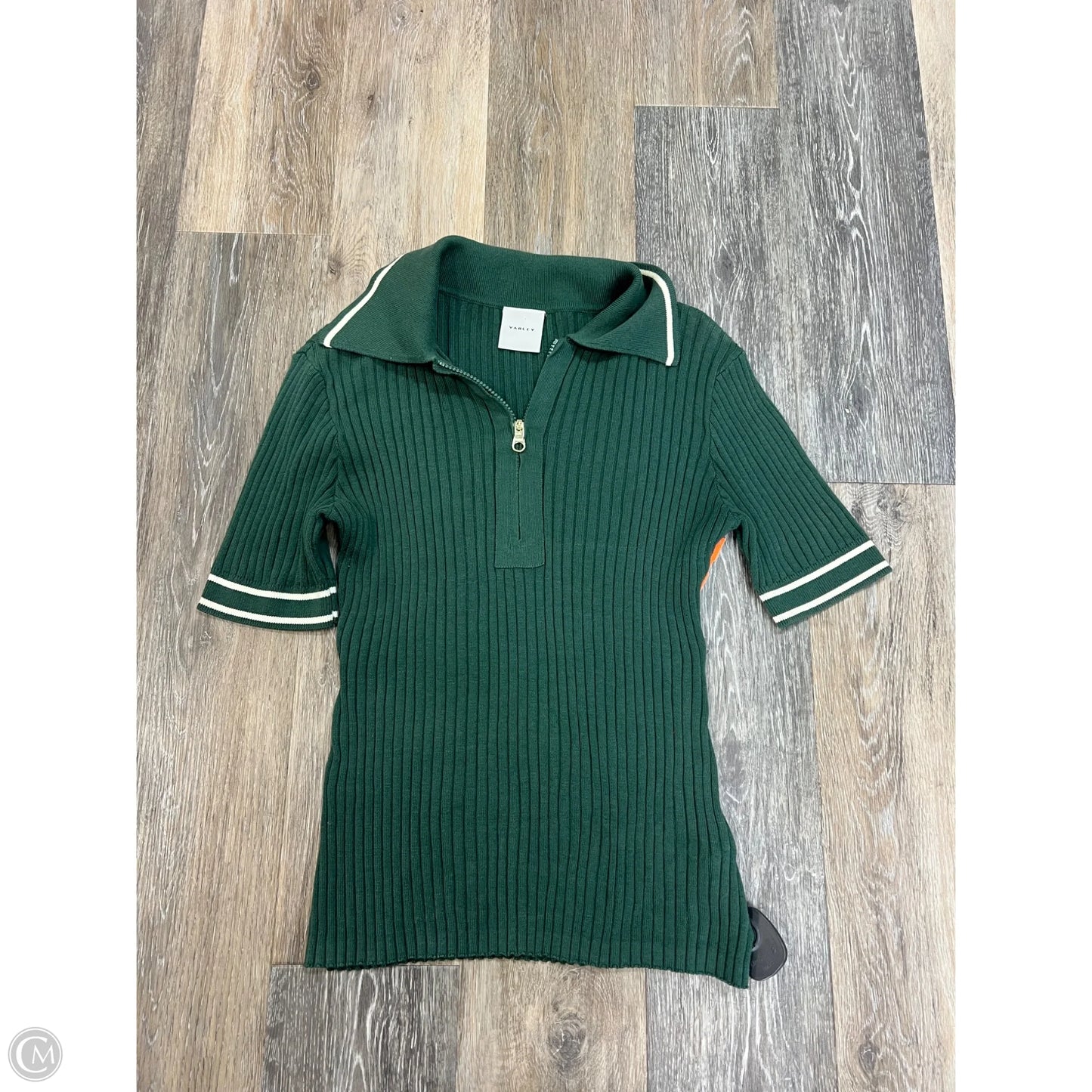 Top Short Sleeve By Varley In Green, Size: S
