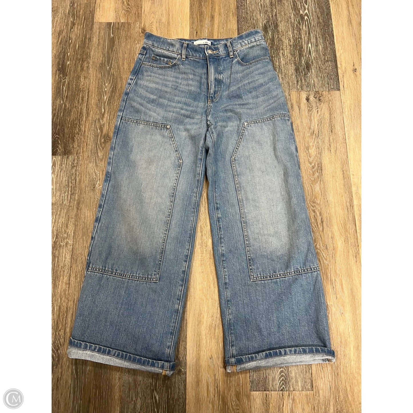 Jeans Wide Leg By Loft In Blue Denim, Size: 4/27