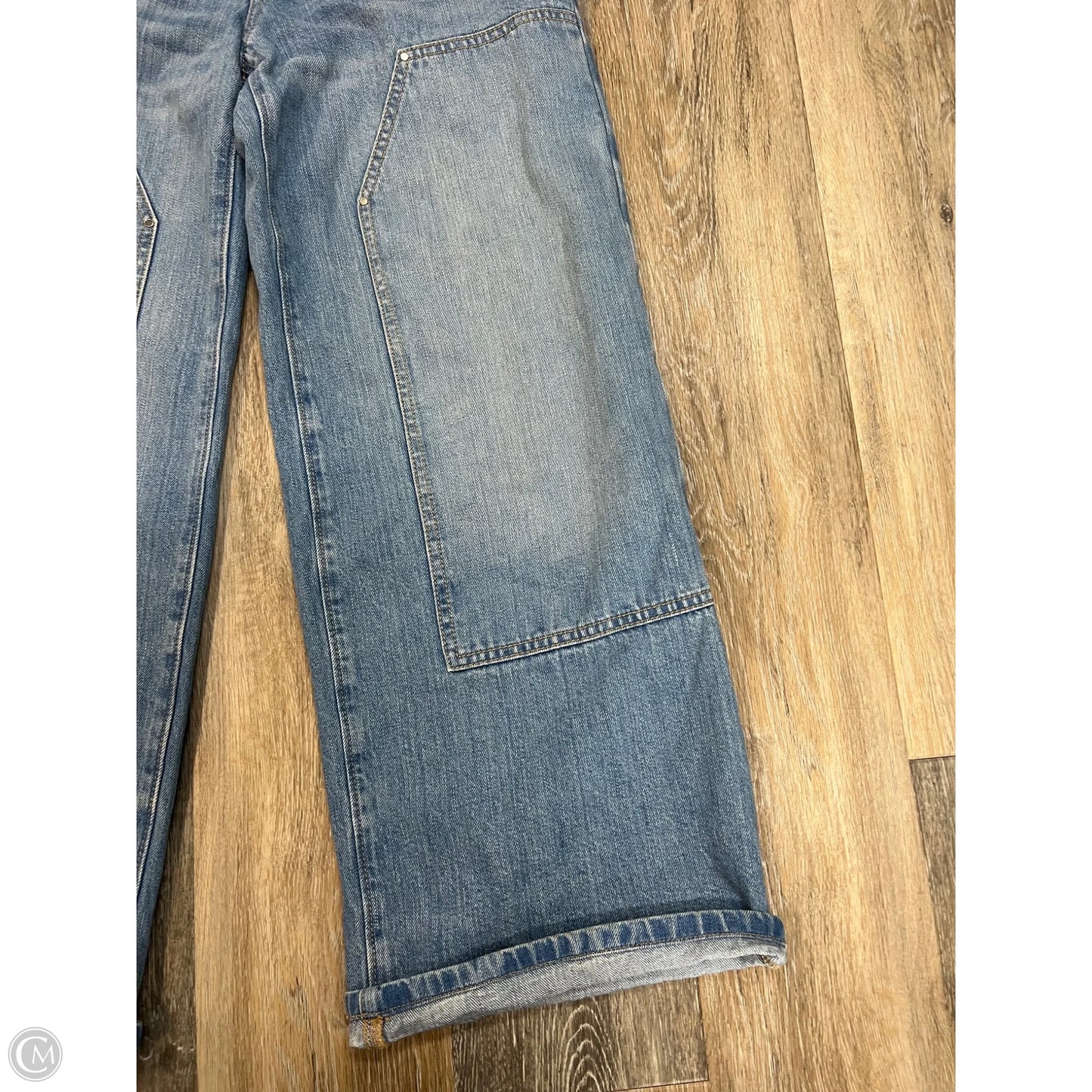 Jeans Wide Leg By Loft In Blue Denim, Size: 4/27