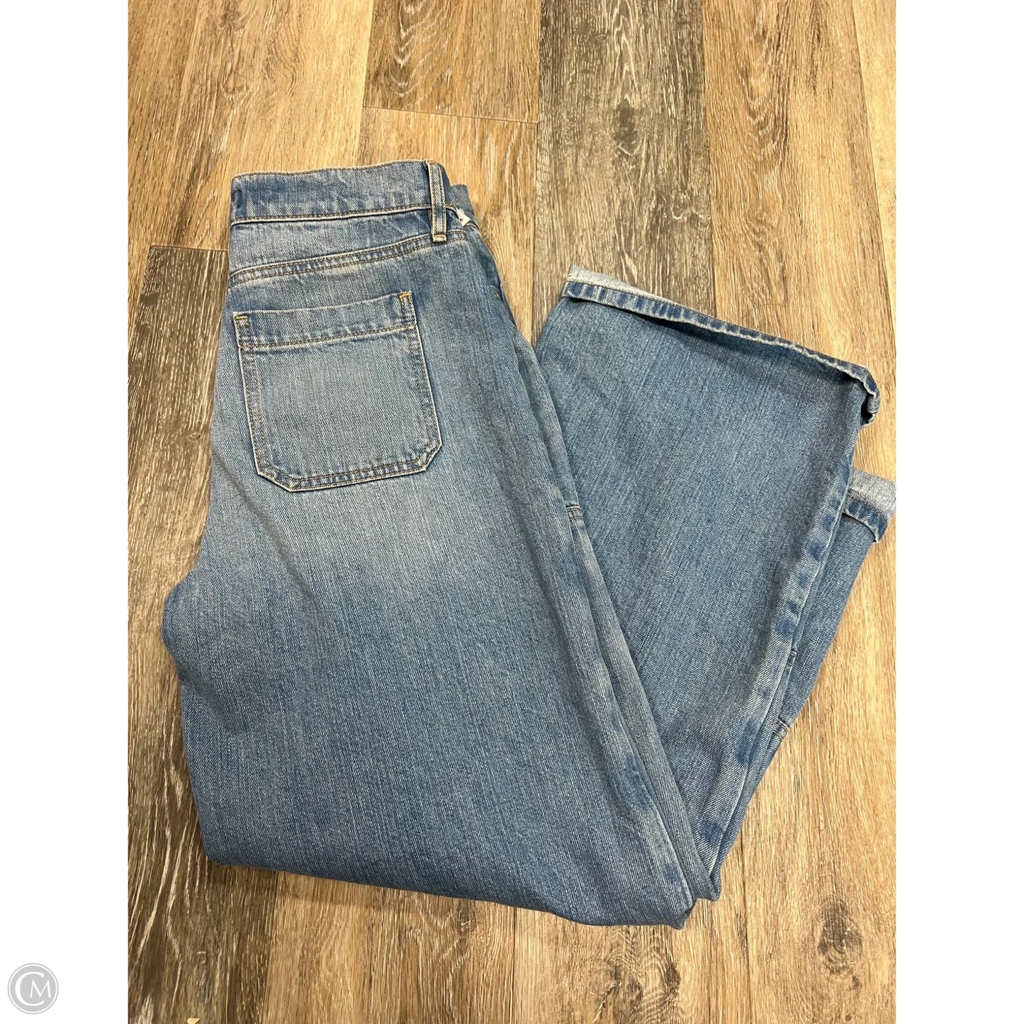 Jeans Wide Leg By Loft In Blue Denim, Size: 4/27