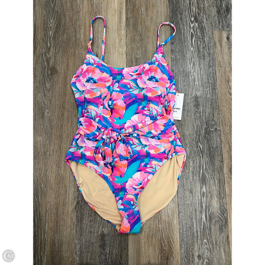 Swimsuit By Palms Away In Multi-colored, Size: M