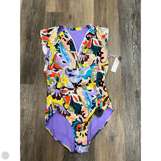 Swimsuit By Anne Cole In Multi-colored, Size: 10
