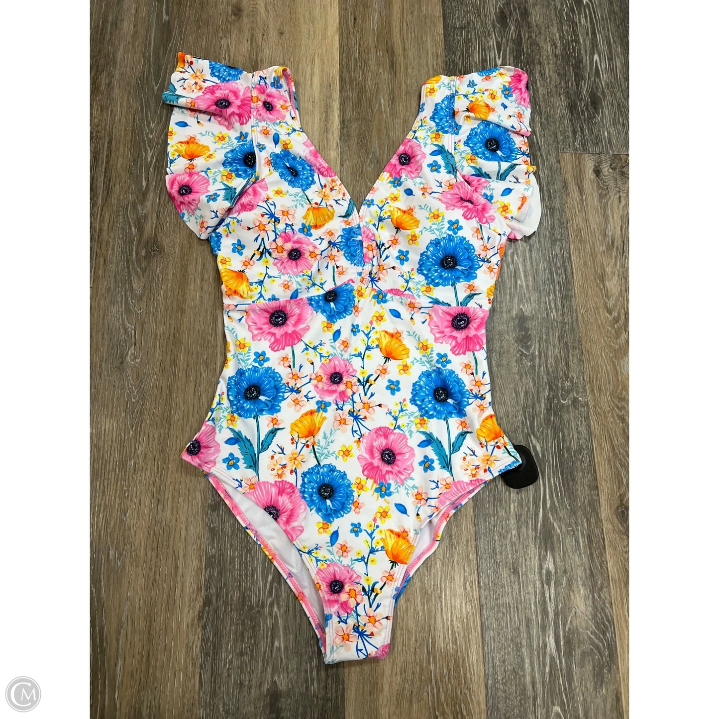 Swimsuit By Binlowis In Floral Print, Size: M