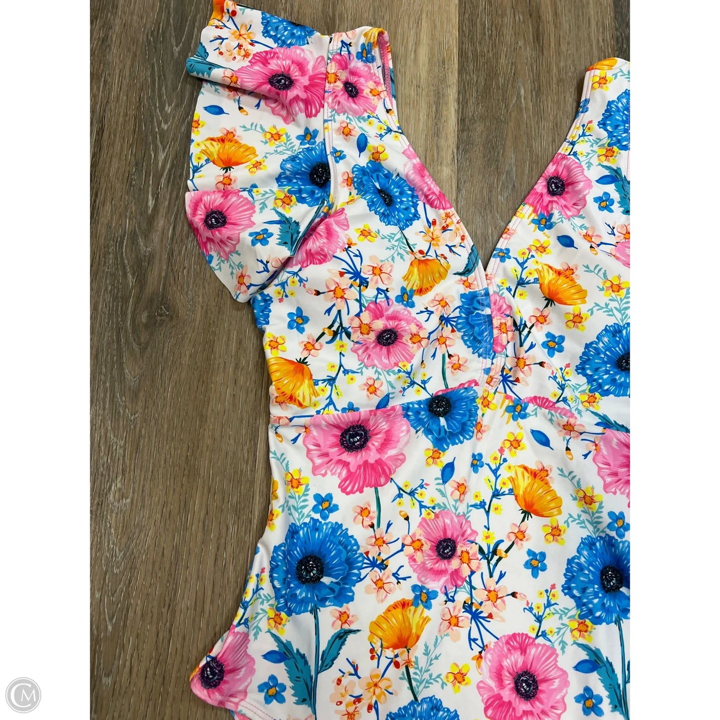 Swimsuit By Binlowis In Floral Print, Size: M