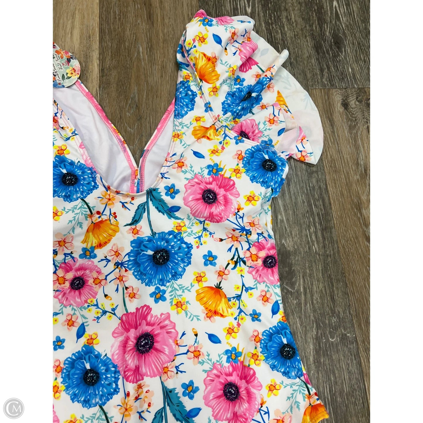 Swimsuit By Binlowis In Floral Print, Size: M