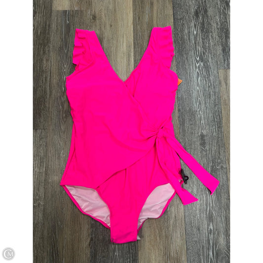 Swimsuit By Marina West In Pink, Size: L