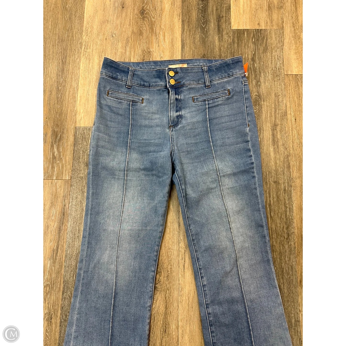 Jeans Straight By Kut In Blue Denim, Size: 8