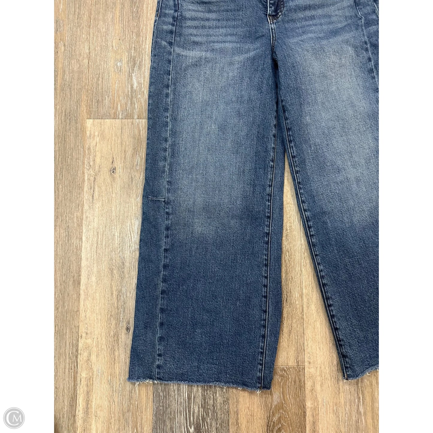 Jeans Wide Leg By Kut In Blue Denim, Size: 6