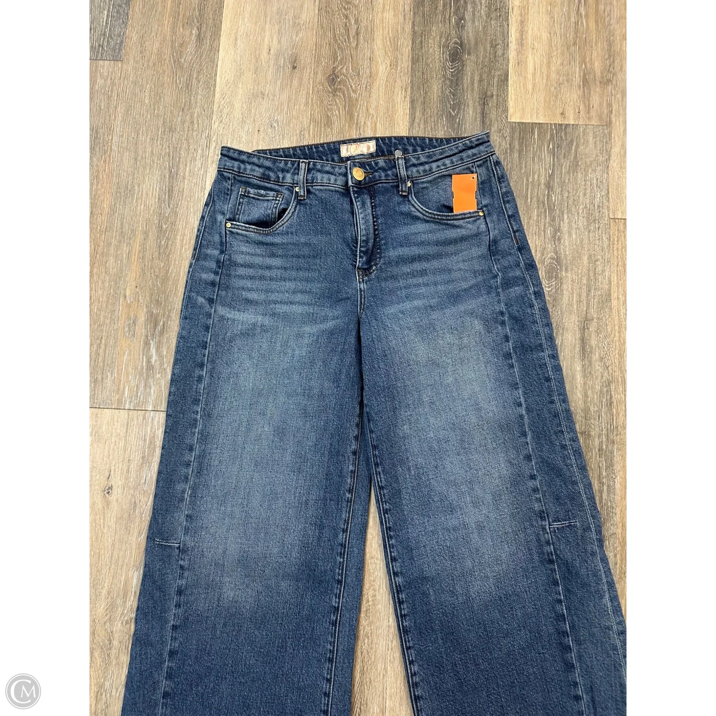 Jeans Wide Leg By Kut In Blue Denim, Size: 6