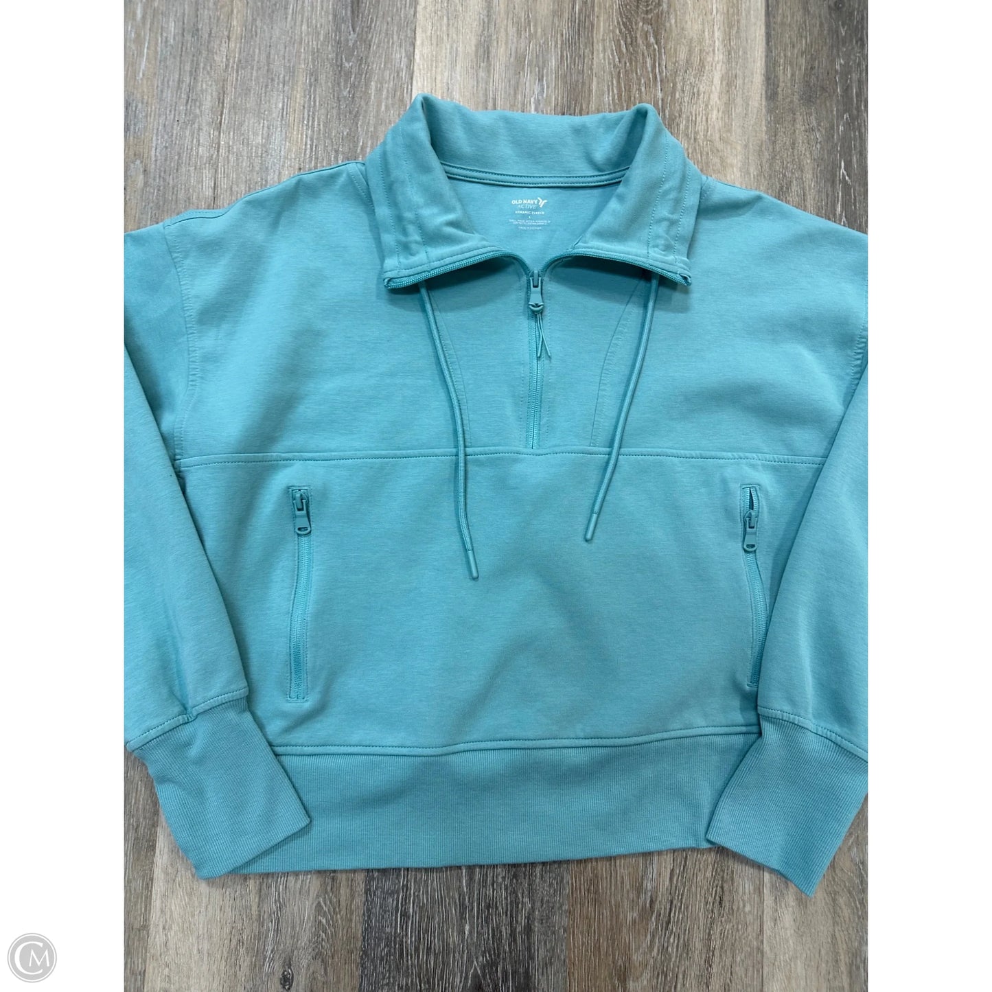 Athletic Sweatshirt Collar By Old Navy In Blue, Size: L