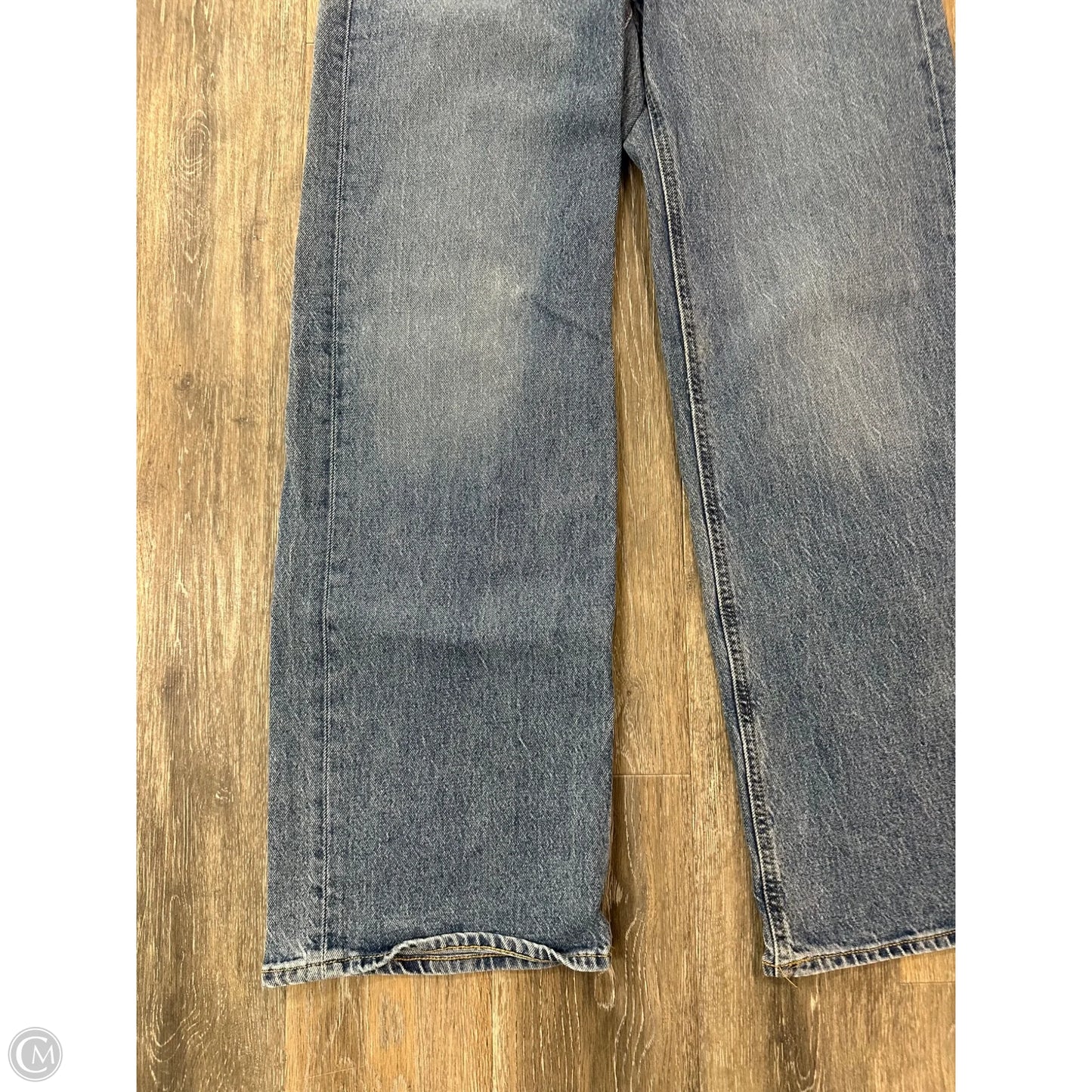 Jeans Wide Leg By Old Navy In Blue Denim, Size: 8