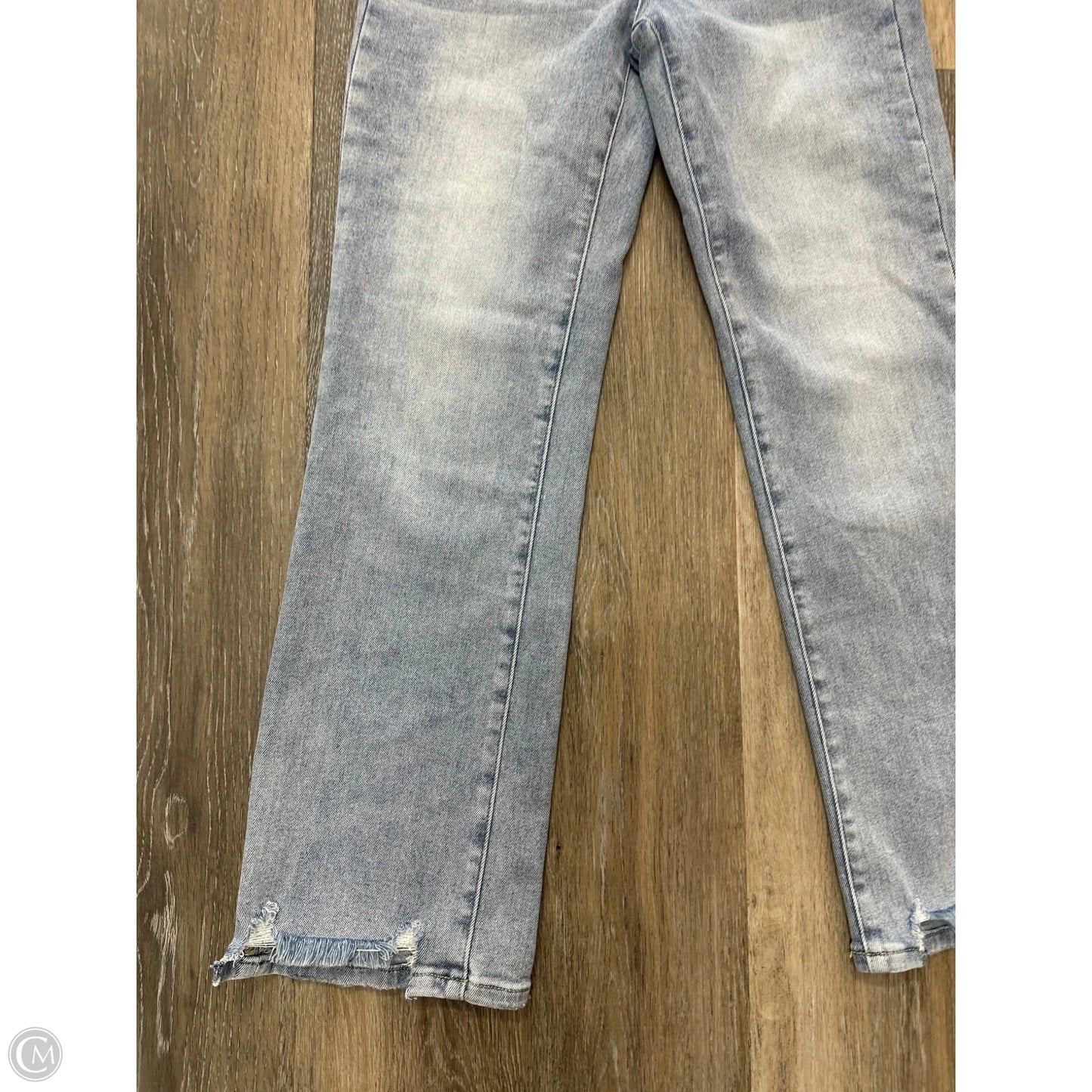 -Jeans Straight By Risen In Blue Denim, Size: 0