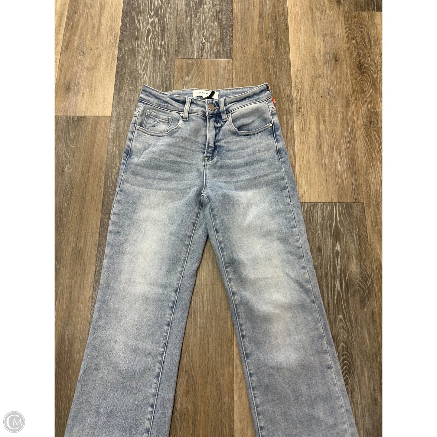 -Jeans Straight By Risen In Blue Denim, Size: 0