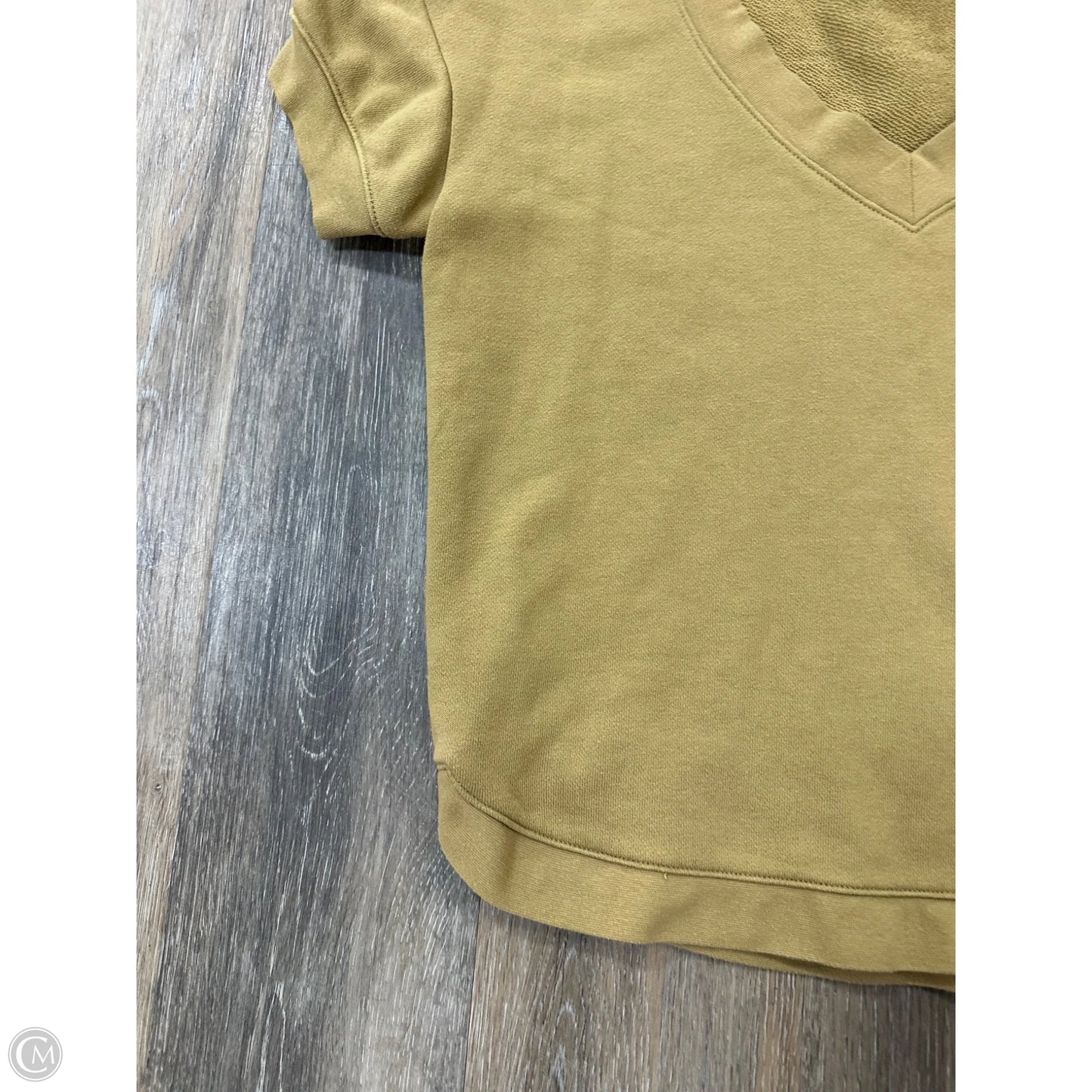 Top Short Sleeve By Madewell In Green, Size: S