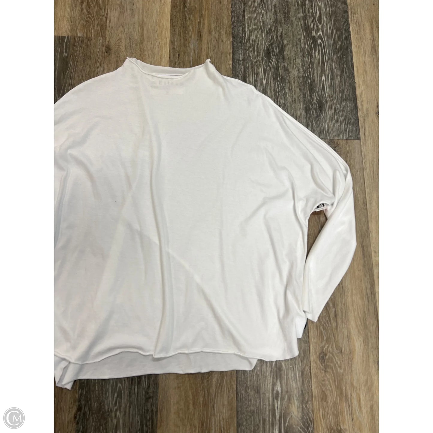 Top Long Sleeve By Frank And Eileen In White, Size: S