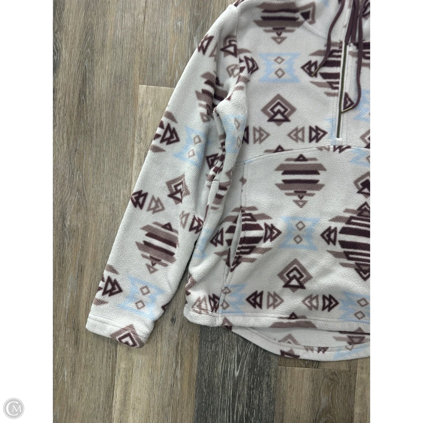 Athletic Sweatshirt Hoodie By Avalanche In Multi-colored, Size: L