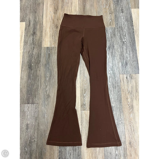 Athletic Pants By Lululemon In Brown, Size: 8