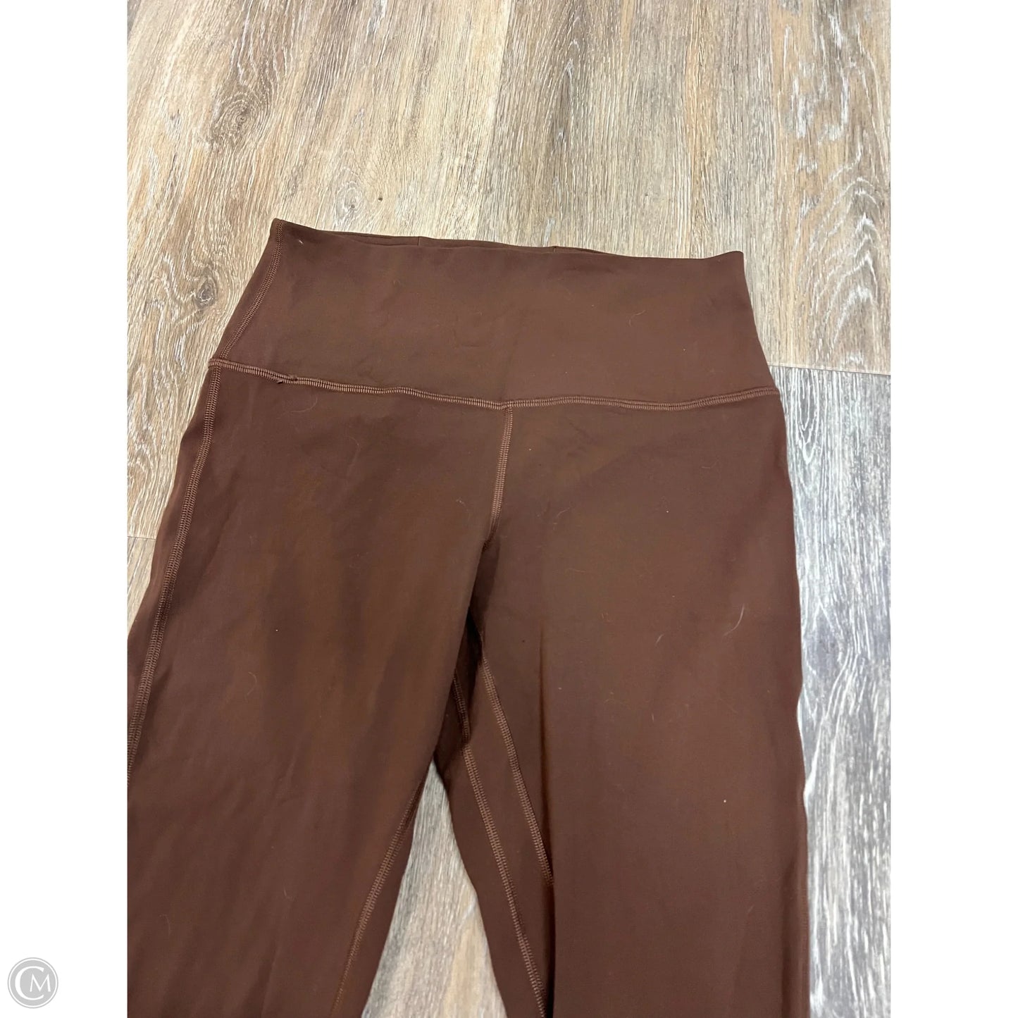 Athletic Pants By Lululemon In Brown, Size: 8