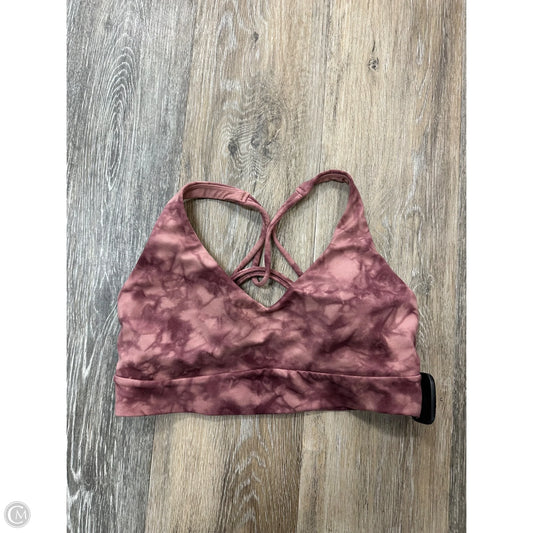 Athletic Bra By Athleta In Pink, Size: S