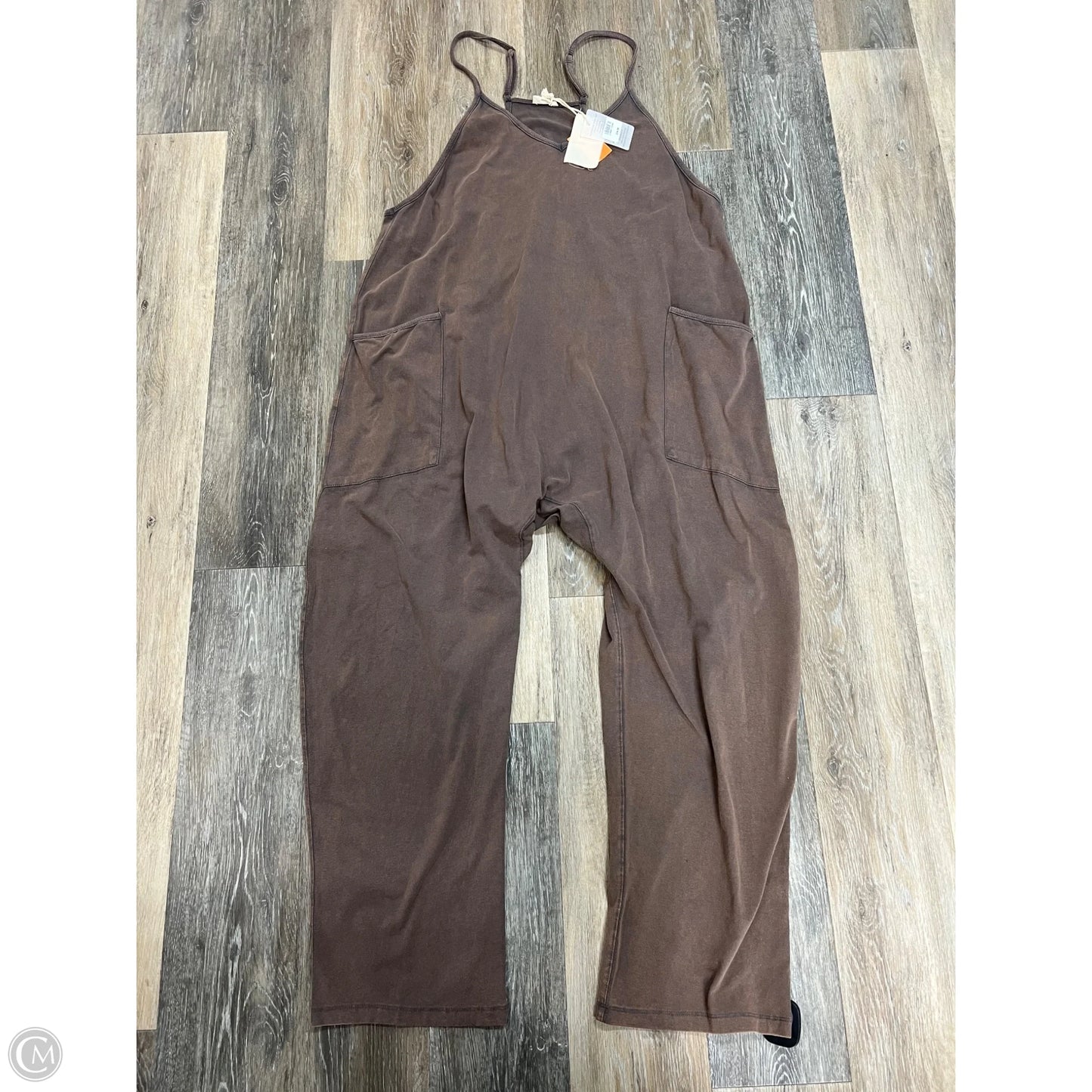 Jumpsuit By Hem & Thread In Brown, Size: L