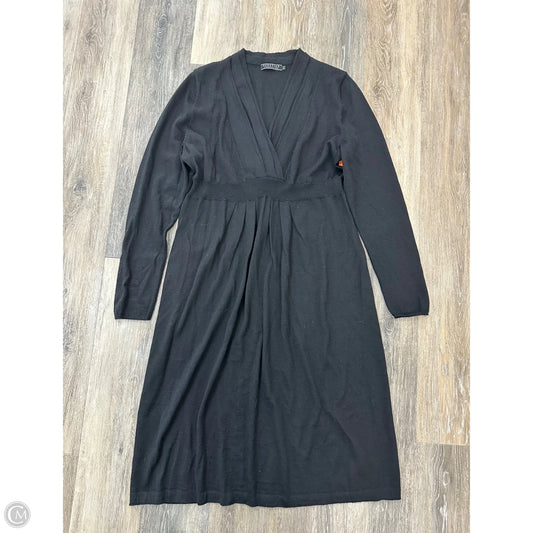 Dress Casual Midi By Peruvian Connection In Black, Size: L