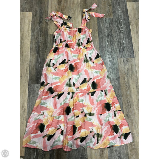 Dress Casual Maxi By By The River In Multi-colored, Size: L