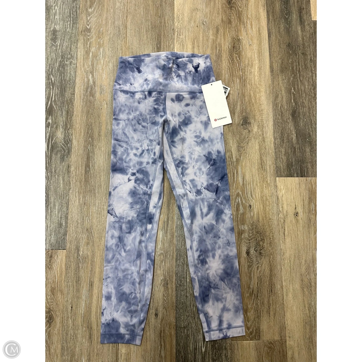 Athletic Leggings By Lululemon In Tie Dye Print, Size: 6