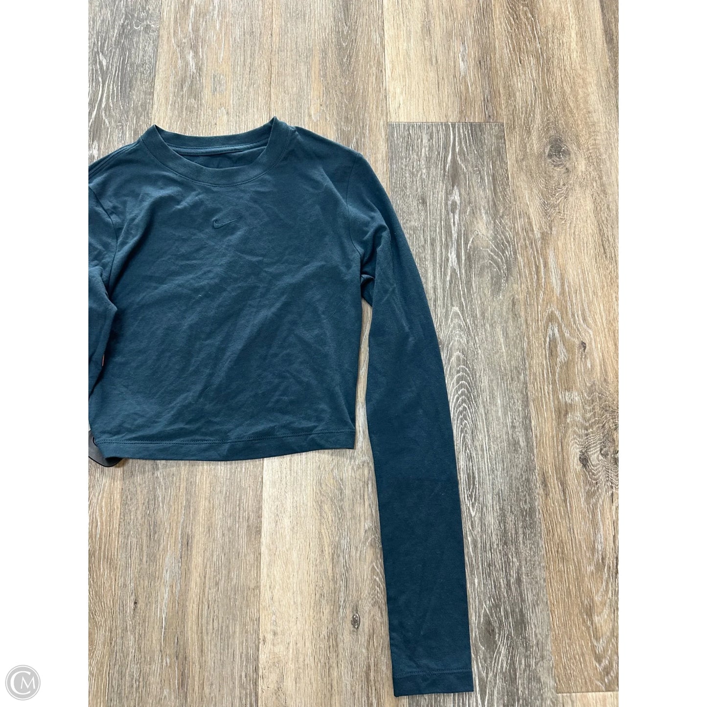 Athletic Top Long Sleeve Crewneck By Nike Apparel In Blue, Size: Xs