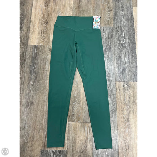 Athletic Leggings By Vitality In Green, Size: M