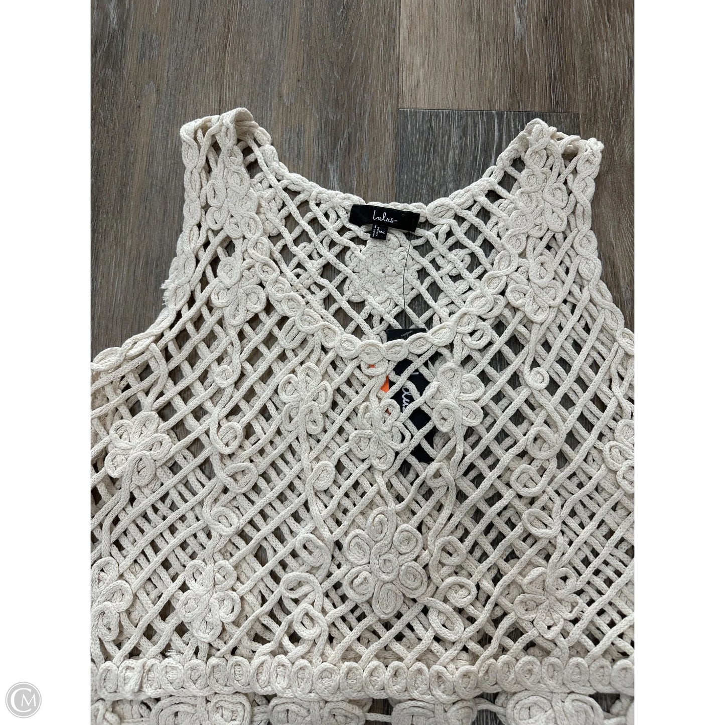 Tank Top By Lulus In Cream, Size: M