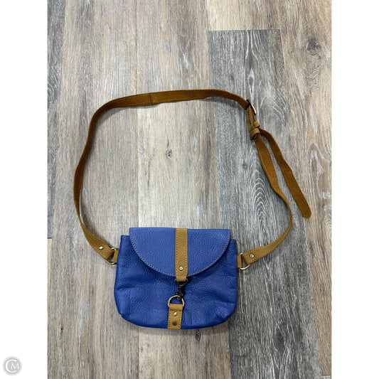 Crossbody Leather By Le Papillon, Size: Small