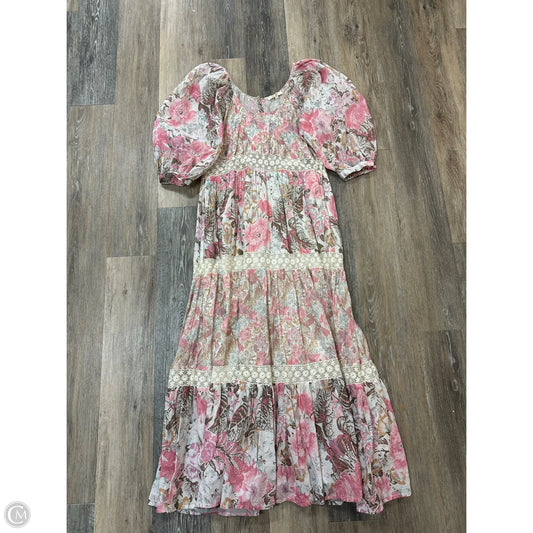Dress Casual Maxi By Love Shack Fancy In Floral Print, Size: Xs