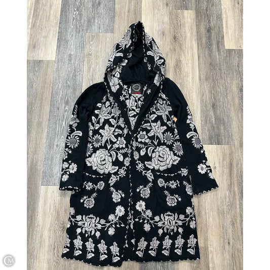 Sweater Cardigan By Johnny Was In Floral Print, Size: Xs