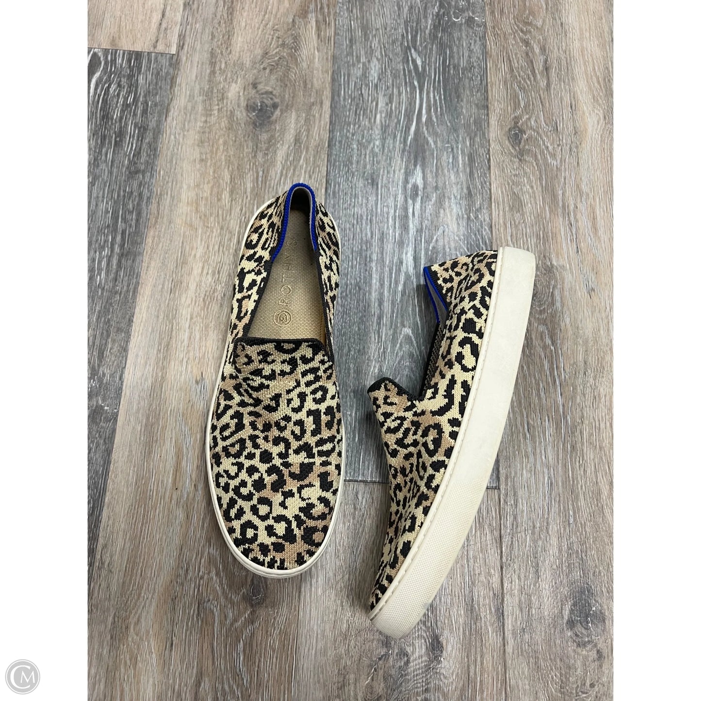 Shoes Flats By Rothys In Animal Print, Size: 12