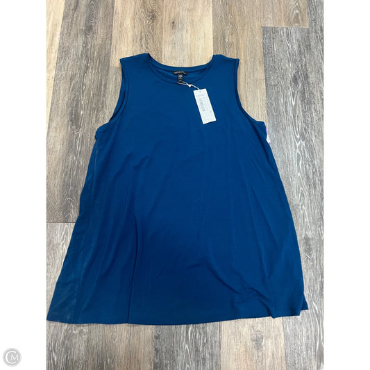 Tank Top By Eileen Fisher In Blue, Size: M