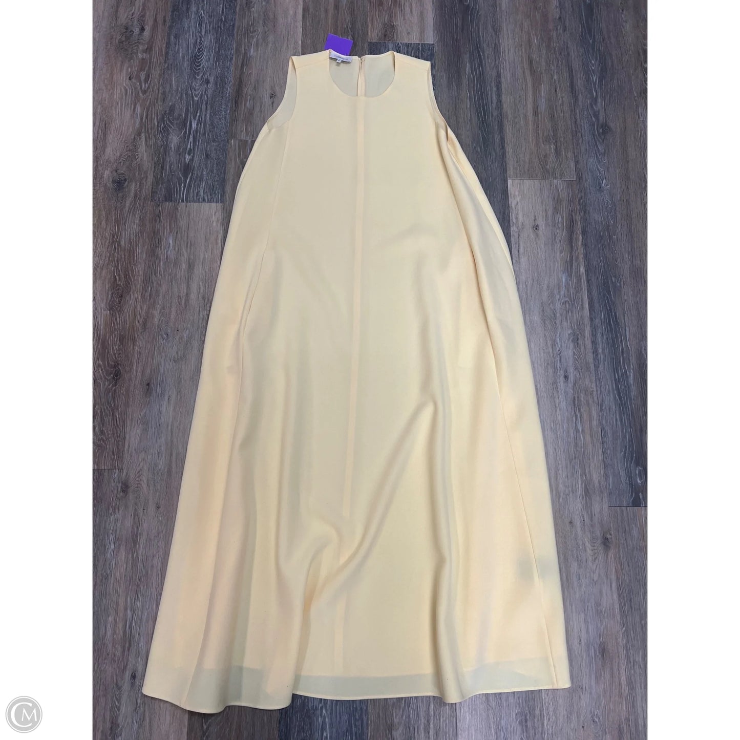 Dress Designer By Lafayette 148 In Yellow, Size: M