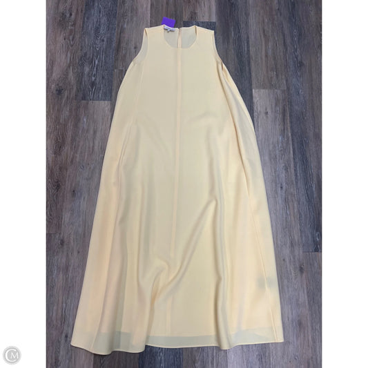 Dress Designer By Lafayette 148 In Yellow, Size: M