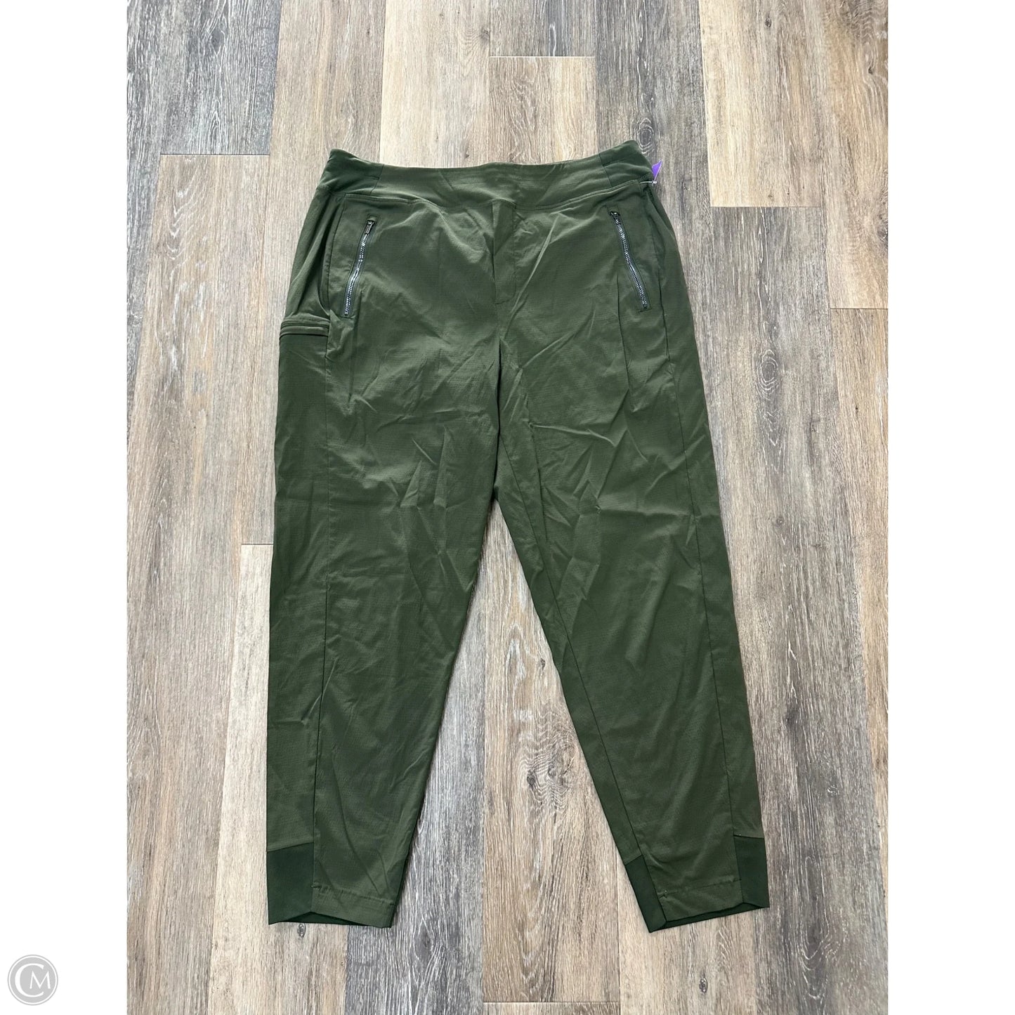 Athletic Pants By Athleta In Green, Size: 14