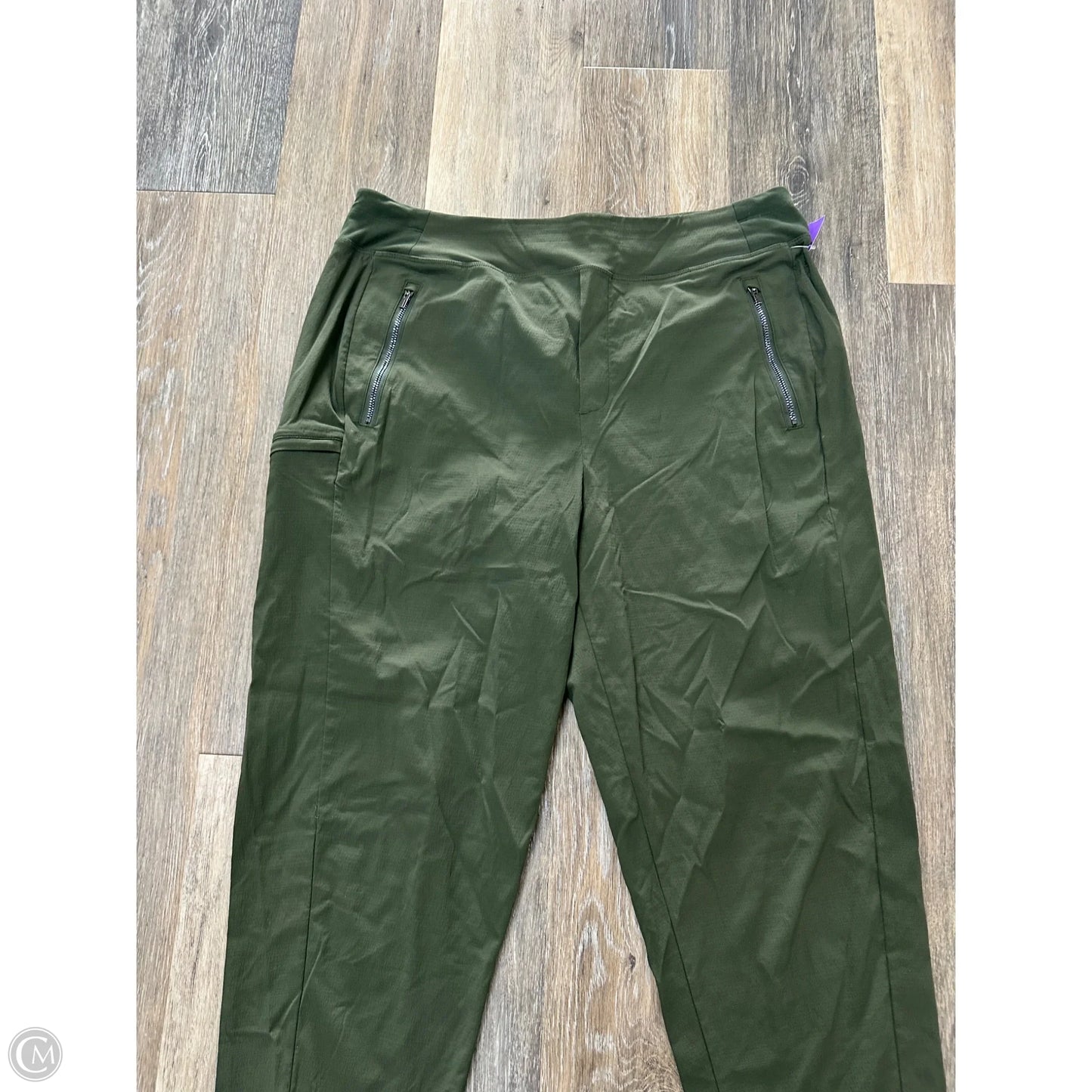 Athletic Pants By Athleta In Green, Size: 14