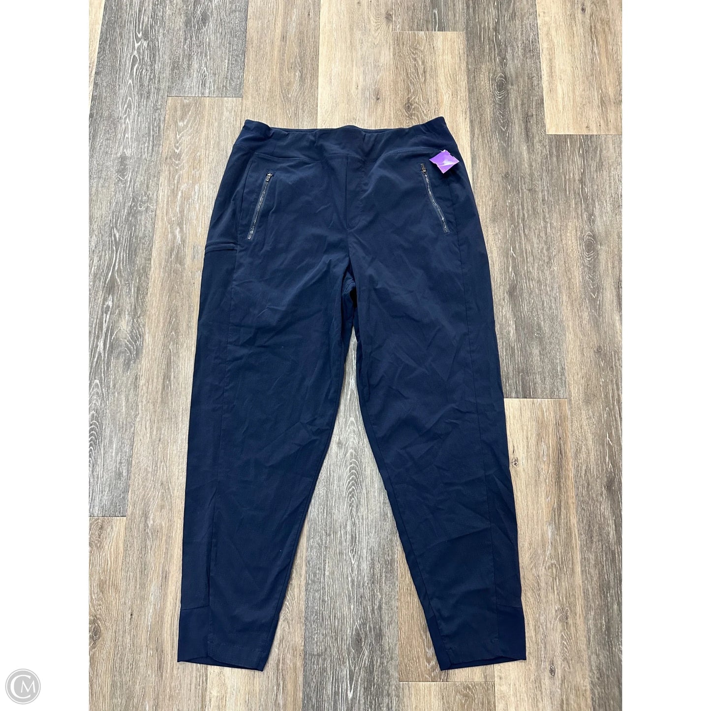 Athletic Pants By Athleta In Blue, Size: 14