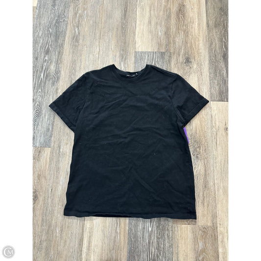 Top Short Sleeve By Good American In Black, Size: Xs