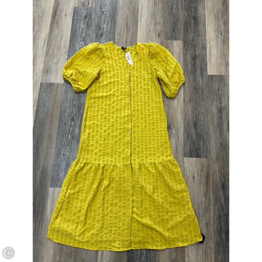 Dress Casual Midi By Vonda In Yellow, Size: M